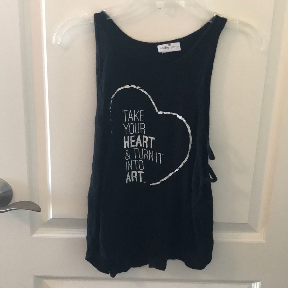 Girls dance tank top